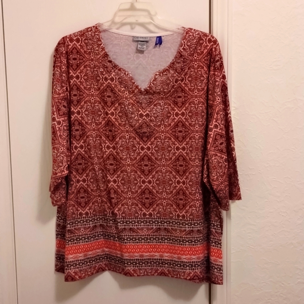 Catherines Pink Blouse